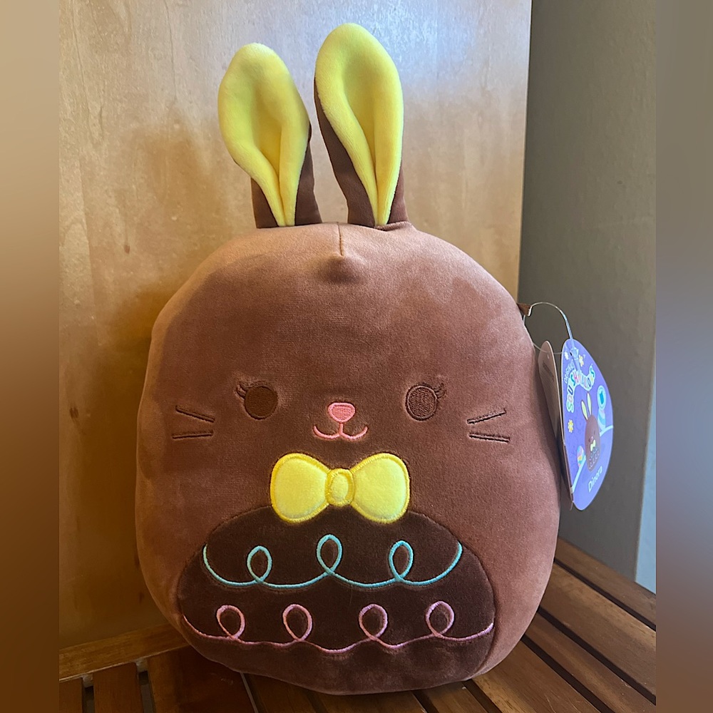 NWT Chocolate Bunny SET Squishmallows FTM Dinora & Tandy Select Series rabbit - Picture 10 of 16